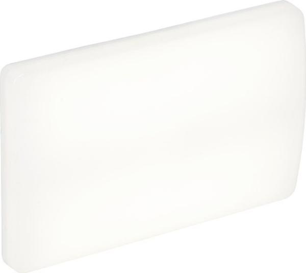 Plafondlampe med sensor 6W, mælkefarvet 4000K