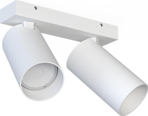 Loftlampe Mono 2 Flamme Hvid Metal fra Nowodvorski