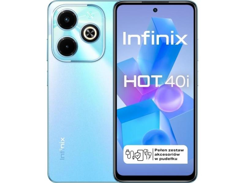 Infinix Hot 40i - 6,56" Dual SIM Android 13, Blå