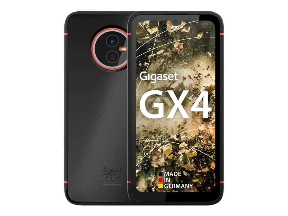 Gigaset Gx4   4g Smartphone   Dual Sim   Ram 4 Gb   Intern Hukommelse 64 Gb   Microsd Slot   Lcd Skærm   6.1"   1560 X 720 Pixels (60 Hz)   2x Bagkam fra Gigaset Communications