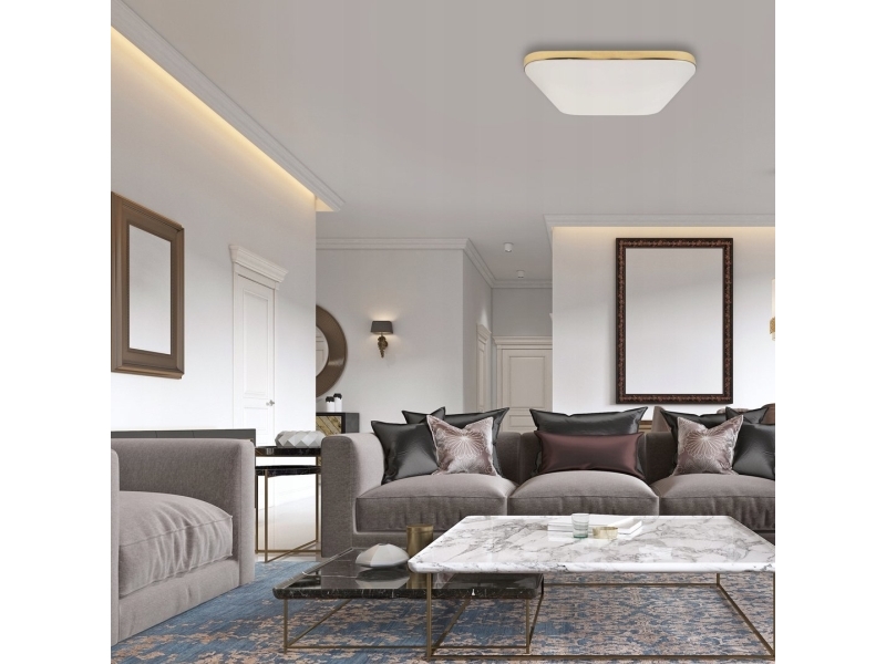 Lampa Sufitowa Eko Light Plafon Nemo Gold 17w Led fra Eko-light