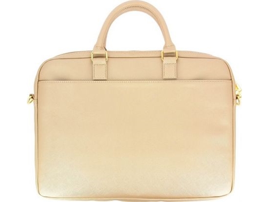 Taske Gucb15tbe 15" Beige Beige Saffiano fra Guess