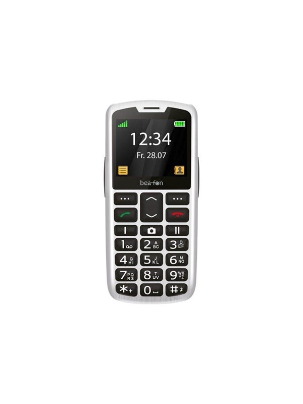 Bea Fon Silver Line Sl260   Silver Black   Feature Phone   Gsm fra Beafon