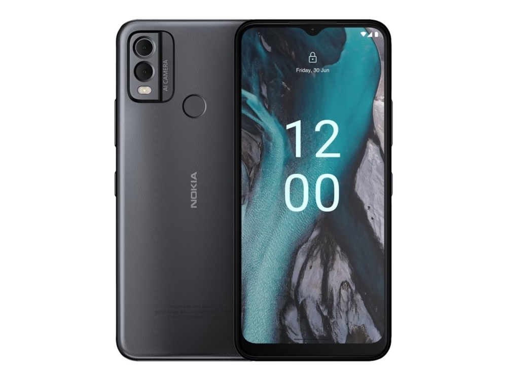 C22   4g Smartphone   Dual Sim   Ram 2 Gb   Intern Hukommelse 64 Gb   Microsd Slot   6.52"   1600 X 720 Pixels   2x Bagkameraer 13 Mp, 2 Mp   F fra Nokia