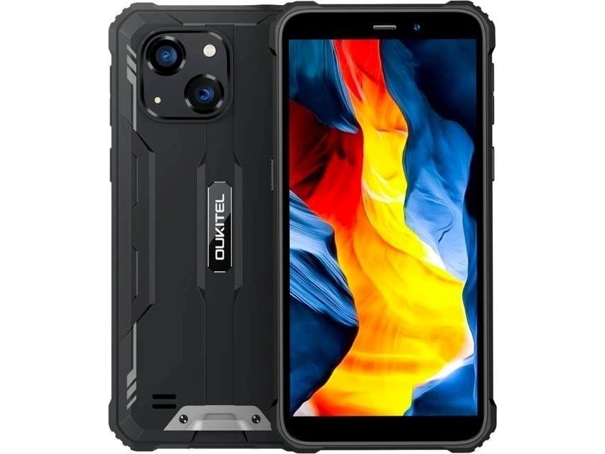 G2 6 4 64 Ds. 6300 Mah(black) Smartphone Without Charger fra Oukitel