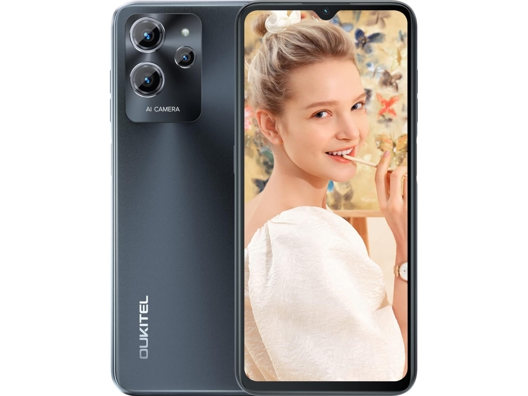 C32 16,6 Cm (6,52&quot ) Dual Sim Android 12 3g 8 Gb 128 Gb 5150 Mah Sort fra Oukitel