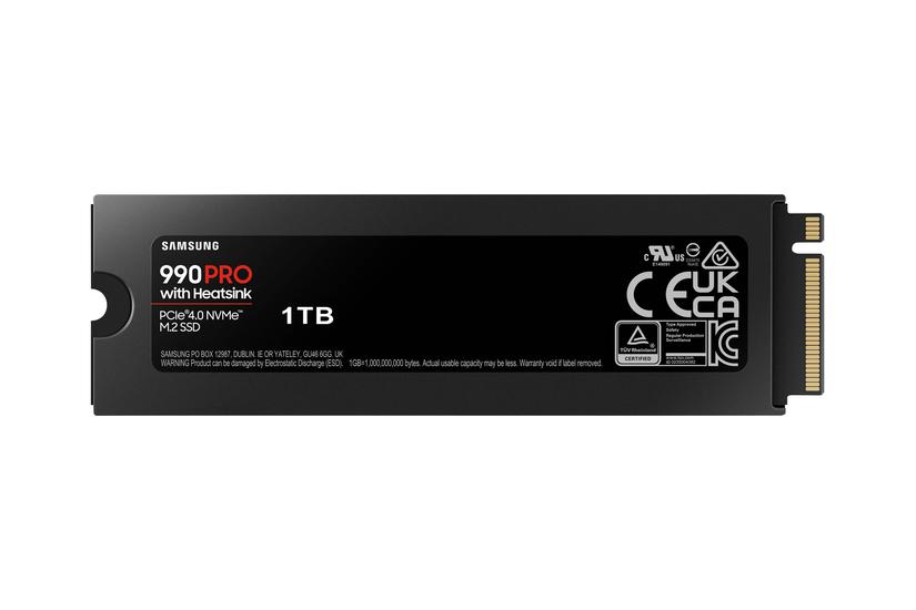 990 Pro Mz V9p1t0cw   1 Tb   Ssd   Pci Express 4.0 X4 (nvme) fra Samsung