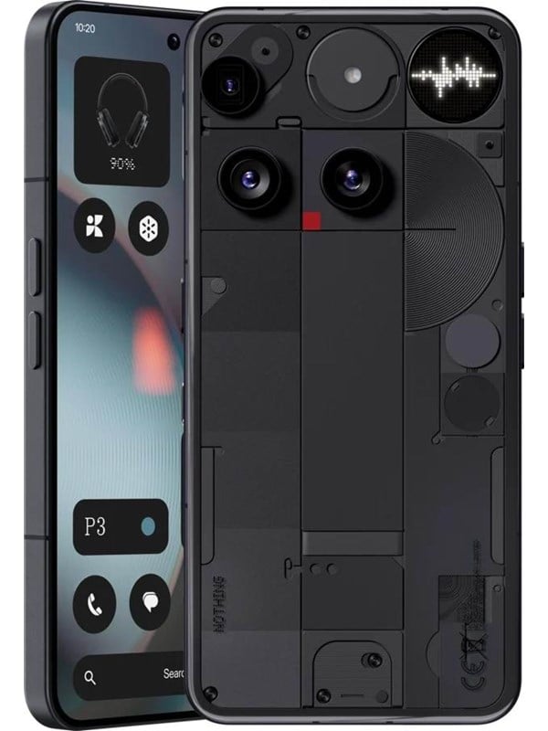 Phone (3) 256gb 12gb   Black fra Nothing