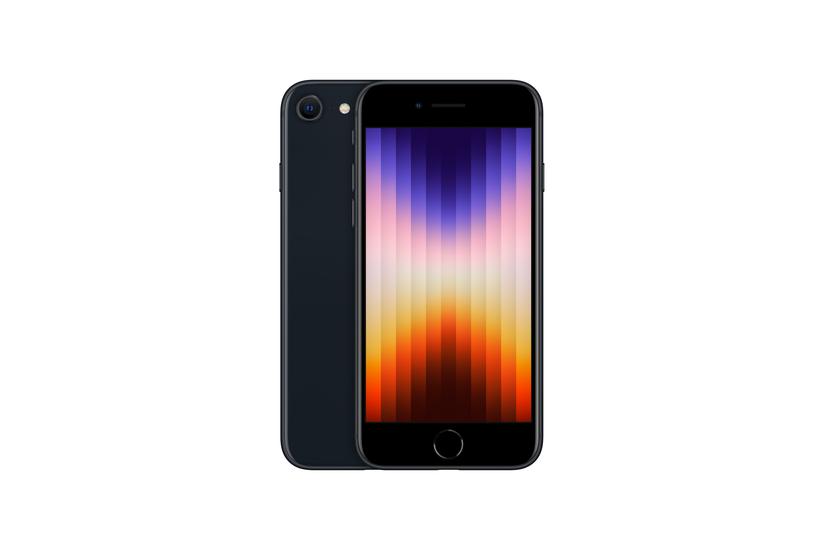 Iphone Se (3rd Generation)   Midnat   5g Smartphone   128 Gb   Gsm fra Apple